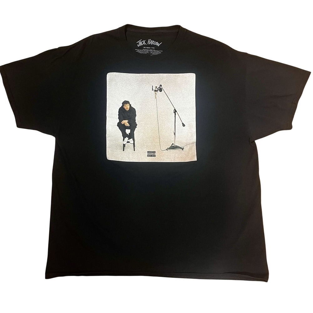 Jack Harlow Come Home The Kids Miss You Album Cover T-Shirt Black Sz 2X Unisex
